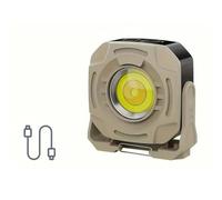 Koolenry Lumière de Travail Rechargeable avec Lumière Rouge et Bleue pour la Réparation des Voitures, Le Camping, L'Urgence A