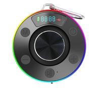 Koolenry Mini Enceinte Bluetooth pour la Douche avec Ventouse pour Le Camping en Kayak sur la Plage ou à Utiliser dans la Salle de Bain, en Soirée ou sur la Plage.