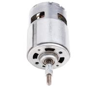 Koolenry Moteur à Courant Continu 755 pour Débroussailleuse 12 V avec Arbre Long pour une Coupe et une Taille Efficaces des Mauvaises Herbes.