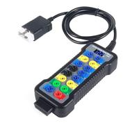 Koolenry Nouvelle Boîte de Déverrouillage de Voiture OBDII Break Out Box OBD Boîte de Dérivation Détecteur de Protocole de Voiture Interface OBD2 Moniteur de Voiture avec Boîte de Broches