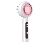 Koolenry Peigne de Massage Électrique, Brosse de Massage Du Cuir Chevelu par Vibration, Favorise la Croissance des Cheveux, Lumière Rouge Multifonctionnelle, Nourrit le Cuir Chevelu