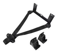 Koolenry Pour ceinture de voiture compatible ISOFIX - Support de support en acier - Connecteur de verrouillage - Siège de sécurité enfant