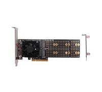 Koolenry Quatre SSD SSD Slot Split-Free PLX8747 M. 2 PCIe Extension Carte Module pour SSDS Half-Height/Full-Height