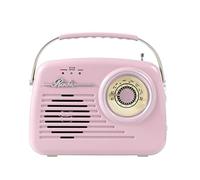 Koolenry Radio Bluetooth Multifonctionnelle Vintage au Design RéTro avec Connectivité USB BT SD FM AUX, IdéAle pour et Le Bureau B
