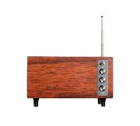 Koolenry Radio FM Portable Radios Classiques Rétro Haut-Parleur Bluetooth sans Barre de Son Bluetooth de Bureau Lecteur de Musique