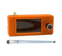 Koolenry Radio Portable 1,9 Pouces avec Écran IPS, Radio de Poche Mini avec Antenne, Récepteur Radio Toutes Bandes HF SW MW VHF.