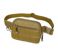 Koolenry Sac à Ceinture de Taille, Sac de Pêche, Pochette de Hanche Molle, Pack Fanny pour Une Utilisation en Nylon en Plein Air, pour Le Camping, Accessoires de Stockage D'Appâts