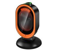 Koolenry Scanner de Codes à Barres X30 1D QR 2D, X30 1D QR 2D Code à Barres Scanner de Bar à Barres de Bureau Automatique Lecteur de Scanner pour Ordinateurs, PC, Ordinateur Portable et Système POS Un