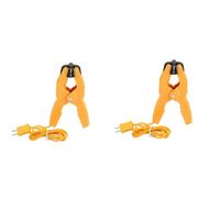 Koolenry Thermocouple Capteur K-Type pour HVAC Temperature Clamp-2 PCS avec Adaptateur de Bouchon de Banane pour HVAC et Plomberie