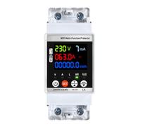 Koolenry TUYA WIFI METTRET Énergie TUYA WIFI 63A Smart Energy Metfonction Multifinection Automatique Recoloser Protector Circuit Breaker Sous- Current Protect