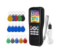 Koolenry X100 RFID NFC Lecteur Graveur de Carte Intelligente +5XUID/CUID/T557 Porte-Clés RFID Duplicateur Programmeur Copieur de Clé IC ID Encodé