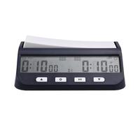 Koolenry YS9901Multipurpose Corloge D'Échecs Professionnel Portable Timer des Échecs Numériques Portables Polyvalents Polyvalents