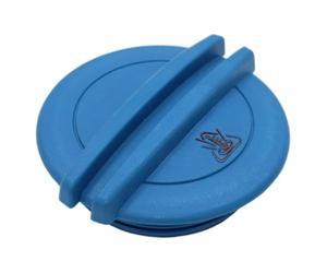 KOOLEVER Bouchons de radiateur de rechange 3B0121321 95810644700 pour VW Golf, Audi A3 A4 A5 A6, Skoda Octavia, Seat Ibiza, Transporter, couvercle de bouteille d'eau en plastique bleu durable