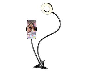Koolstar Selfie Kit U09F Ring Light Anneau Lumineux Lampe LED - 3 Modes d'éclairage avec télécommande Bluetooth