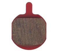 Kool Stop D-220 Hayes Mx-2/mx-3/mx-4/mx-5/cx-5/sole/bengal/helix 1.0/1.1/2.1/2.5/3/3sl/5/5l/7/7l/7.5/promax Dsk-810 Organic Disc Brake Pads Rouge Red / Silver