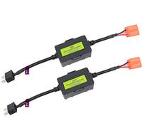 KOOMTOOM H7 LED Decoder Resistor Adaptateur de harnais Canbus pour ampoules de phares Erreur d'avertissement CMC Canceler Decoder (H7)