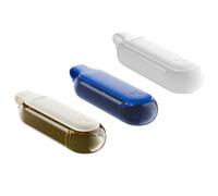 Koomuao Boîtes à Pilules Journalier, Piluliers Portables à 3 Compartiments, Pill Box Organizer pour Poche ou Sac à Main, Conteneur de vitamines pour l'extérieur, Les Voyages, Le Camping (Mixed*3)
