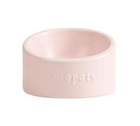 Koomuao Gamelle en Céramique pour Chats, Gamelle Chat Surélevée et Inclinée Bol de Nourriture pour Chat Convient à Tous Les Types de Chats Anti Vomissement et Facile à Nettoyer-200ml (Rose)