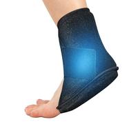 Koonie Pack de glace pour cheville pour gonflement, fasciite plantaire, soulagement du visage des jardinières, poche de glace réutilisable pour thérapie par le froid pour tendinite d'Achille, pieds