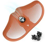 KOOOGEAR Selle de vélo surdimensionnée pour homme et femme, confortable, extra large, respirante, ergonomique, siège de rechange universel pour VTT, vélo de ville, vélo d'appartement (marron rouge)