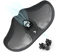 KOOOGEAR Selle de vélo surdimensionnée pour homme et femme, confortable, extra large, respirante, ergonomique, siège de rechange universel pour VTT, vélo de ville, vélo d'appartement (noir)