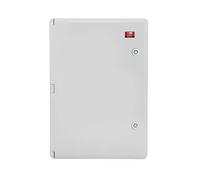 KOOP ELEKTRO Armoire de commande industrielle IP65 - Plaque de montage galvanisée - Verrouillage - Porte avec joint sur tout le pourtour - Boîtier mural vide en plastique ABS - 350 x 500 x