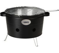 Koopman Baril pour barbecue - noir