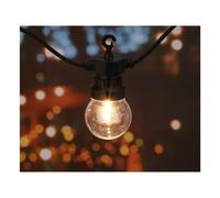 Koopman Chaîne Lumineux (10 Lumières - Blanc Chaud ) (IP44) (950cm)