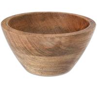 Koopman International b.v Bol rond en bois de manguier - Décoration de table de cuisine - Snack - Diamètre : 14 cm - Hauteur : 7 cm
