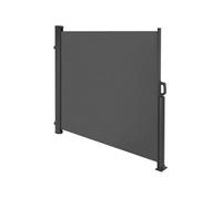 Koopman Parasol droit rectangulaire 317.5 x 317.5 cm - Aluminium - Polyester - Gris