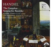 Haendel, Georg Friedrich - The complete sonatas for recorder