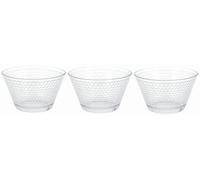 Koopman Set de bols en verre 300ml -3 pcs