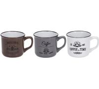 Koopman Set expresso 3 tasses 100ml