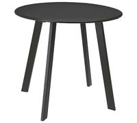 Koopman International Table d'appoint ronde en métal Gris Ø 50 x 45 cm