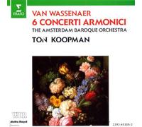 Ton Koopman – Van Wassenaer : 6 Concerti Armonici (Attribués à Pergolese) – Erato Audio