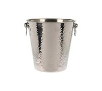 Koopmann International B.V. Seau à champagne en acier inoxydable martelé 20 cm