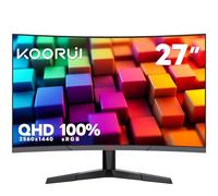 Koorui 24N1A Moniteur PC 61 cm [24] 1920 x 1080 pixels Full HD Noir (Koorui 24N1A 24' VA Full HD 1920 x 1080 Moniteur d'affaires)
