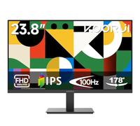 KOORUI E2411F Écran PC IPS 24 ", FHD 1920 x 1080 pour bureau, 100 Hz, Eye Care, HDMI & VGA, VESA 100 x 100 mm
