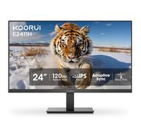 KOORUI E2411H 24 Pouces Ecran PC FHD 1920 x 1080 120Hz Moniteur IPS HDMI 1.4 Eye Care inclinable de -5° à 15° VESA 100 x 100mm