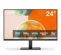 KOORUI E2412F Écran PC - 24 pouces Résolution Full HD 1920*1080 Fréquence Rafraîchissement 100Hz Dalle VA Angle 178 - Noir
