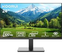 KOORUI Écran PC Bureau 24 Pouces VA FHD 100Hz Mince VESA Moniteur E2412F