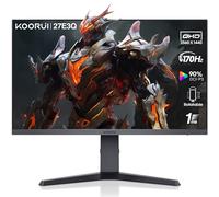 KOORUI Écran PC Gaming 27 Pouces, 170Hz, 2K QHD(2560 * 1440), IPS, 1ms, HDR 400, Adpitive Sync, 100% sRGB, 2xHDMI(144Hz ou 170Hz), DisplayPort(170Hz), Hauteur Réglable, Grand Angle de Vue 178°