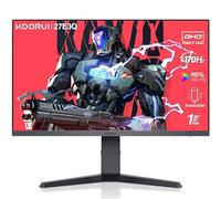 KOORUI Écran PC Gaming 27 Pouces, 170Hz, 2K QHD (2560x1440p), IPS, 1ms, HDR 400, 2xHDMI(144Hz ou 170Hz), DisplayPort(170Hz), Adpitive Sync, 100% sRGB, Hauteur Réglable, Grand Angle de Vue 178°