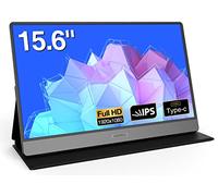 KOORUI Ecran Portable 15.6 Pouces 1080P FHD Moniteur Portable IPS 99% SRGB avec Deux Haut Parleurs, Mini HDMI,Type-Cx2 Écran Portable Jeu Eye Care, pour Ordinateur Portable/PC/Mac/Téléphone