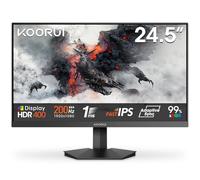 KOORUI G2511P Ecran PC Gamer 25 Pouces - 200Hz IPS FHD 1080P Ecran Gaming, 1ms HDR400 Adaptive Sync, Compatible VESA 75x75mm, HDMI 2.0/DP1.4