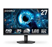 KOORUI G2711X 27 Pouces Ecran PC Gamer, 240Hz IPS FHD 1ms Gaming Ecran, Adaptive Sync 75 x 75 mm VESA, 2xHDMI 2.0 & DisplayPort 1.4, Noir
