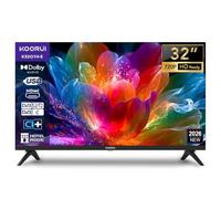 KOORUI K32Q1H-E Téléviseur 32 Pouces (80 cm), Non-Smart, 2026 | avec Triple Tuner (DVB-C / T2 / S2), HDMI, CI / CI+, Lecteur multimédia USB, Mode hôtel, Dolby Audio