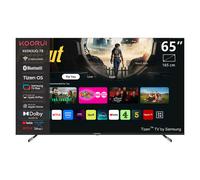 KOORUI K65N3UQ-T8, 65 pouces, 4K QLED, TIZEN TV, Design sans bords, Son dynamique avec Dolby Audio, Finition métallique haut de gamme