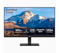 KOORUI - Moniteur d'ordinateur FHD 24 pouces, 100 Hz, moniteur PC avec synchronisation adaptative, E2412F