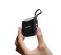 KOOSEED Batterie Externe, 10000mAh Mini Power Bank avec Câbles Intégrés, Batterie Portable USB C in&Out PD3.0 QC4.0 Charge Rapide Powerbank pour iPhone 16 15 14 13 12 iPad Samsung Xiaomi